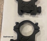 Talley 30mm Tactical Rifle Scope Rings - High