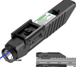 Blue laser/ flashlight combo 