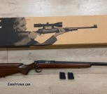 IMG_1175 CZ 455 rifle .17HMR w/ 2 magazines, 450 rds ammo