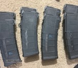 8x Magpul PMAGs AR-15 windowed