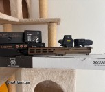 Geissele super duty 10.3 Eotech EXPS3 G33 Magnifier 
