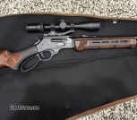Henry X Model 30-30 Winchester with WOOX furniture