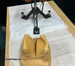 Adjustable Rifle shooting rest setup
