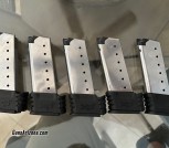 5 (7rd) Xds mags in .45acp 