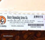 RARE * Henry Big Boy | Silver Deluxe Engraved Lever Action Rifle | .357 Magnum / .38 Special | H006MSD