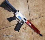 AR15 AR9 16' barrel 9mm with FRT