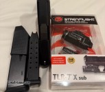 New- Glock 43x MOS with Factory 15 round mags