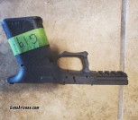 Stripped P80 Glock 19 Lower Frame 9mm Pistol