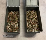 1500 Rounds of Golden Tiger 7.62x39 (Russian Made) w/ ammo cans