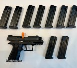 Sig P320XC 9mm Pistol. New in Case! 10 Mags