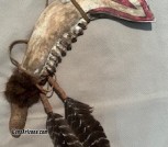 Buffalo Jaw Native American Indian War Club