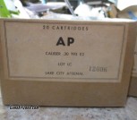 AP, Armor Piercing 7.62x51, GI Box of 20 Rounds