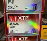 Hornady XTP Bullets 45Cal 185gr #45100