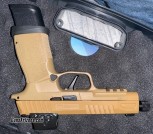 Sig p 365 tan tac threaded barrel Romeo x Sig- loc compact reflex sight