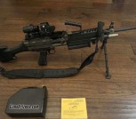 N America, M249S, 556NATO, 18.5