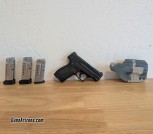 Smith & Wesson M&P Shield 9mm W/ Accessories