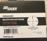 Sig Buckmasters Scope