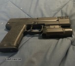 HK USP 40 With rail mount comp