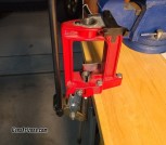 Complete reloading set up with chronograph