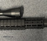AR10 upper with vortex scope