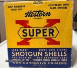 New but Vintage Winchester Super-X 12 Gauge 00 Buckshot 25-round Box