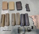 AR15 M4 Handguards, Stock parts and A2 Grip ++