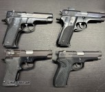 Smith and Wesson 59 collection (four pistols: 59, 459, 5904, 915)