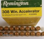 .308 Win Accelerator Remington factory loads 