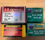 30 Caliber Bullets 