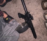 5in 300blk scope & lazer 