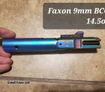 Faxon 9mm BCG Bolt Glock mag AR9 AR15 FRT