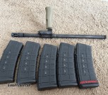 Steyr AUG 300bk barrel and mags
