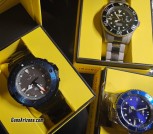 Lot of 3 INVICTA PRO DIVERS Seiko NH35A AUTOMATICS- EMP PROOF!!! heheh