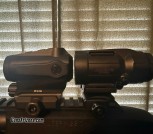 Sig Sauer Romeo and Juliet red dot and magnifier 