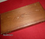 colt 125th 45lc wood box + colt emblem 1