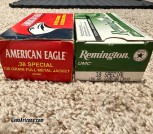 357 mag and 38sp ammo