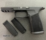 New P365 X Macro grip with magwell and backstraps