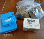 Dillon 40 S&W / 10mm Carbide Die Set w Conversion Bullets Brass