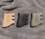 Tactical rubber grip sleeves
