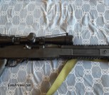 Ruger 10/22 with Tapco Intrafuse T6 stock and Simmons scope
