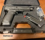 CZ P-10 C 9mm Black Threaded Barrel Tritium Sights 17 Rd 2 Mags