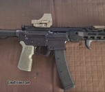 10 inch arp 9mm with super safety