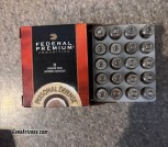 Federal premium 40 S&W 155 grain Hydro shock jacketed hollow point personal defense ammunition