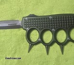 Microtech Boxing OTF (clone), 3.74' D2 Plain Blade, Aluminum Alloy Handles, BNIB