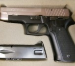 Sig Sauer two tone Nickel P226 9mm