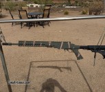 Ruger 10/22 in crazy Ivan chassis