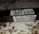 Glock 20 conversion barrel for .357SIG (ported)