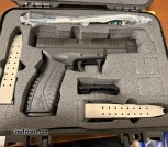 Springfield XD-M 9 4.5 4 Mags & Case