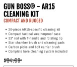 Real Avid AR 15 Tactical Cleaning Kit