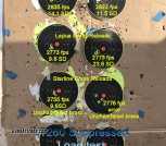 100 yard target info